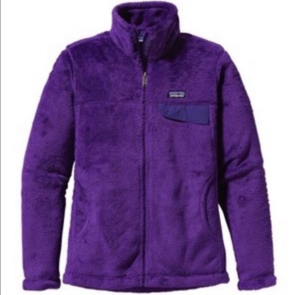 Patagonia Jackets & Blazers - Patagonia | Purple Fleece Zipper Jacket M